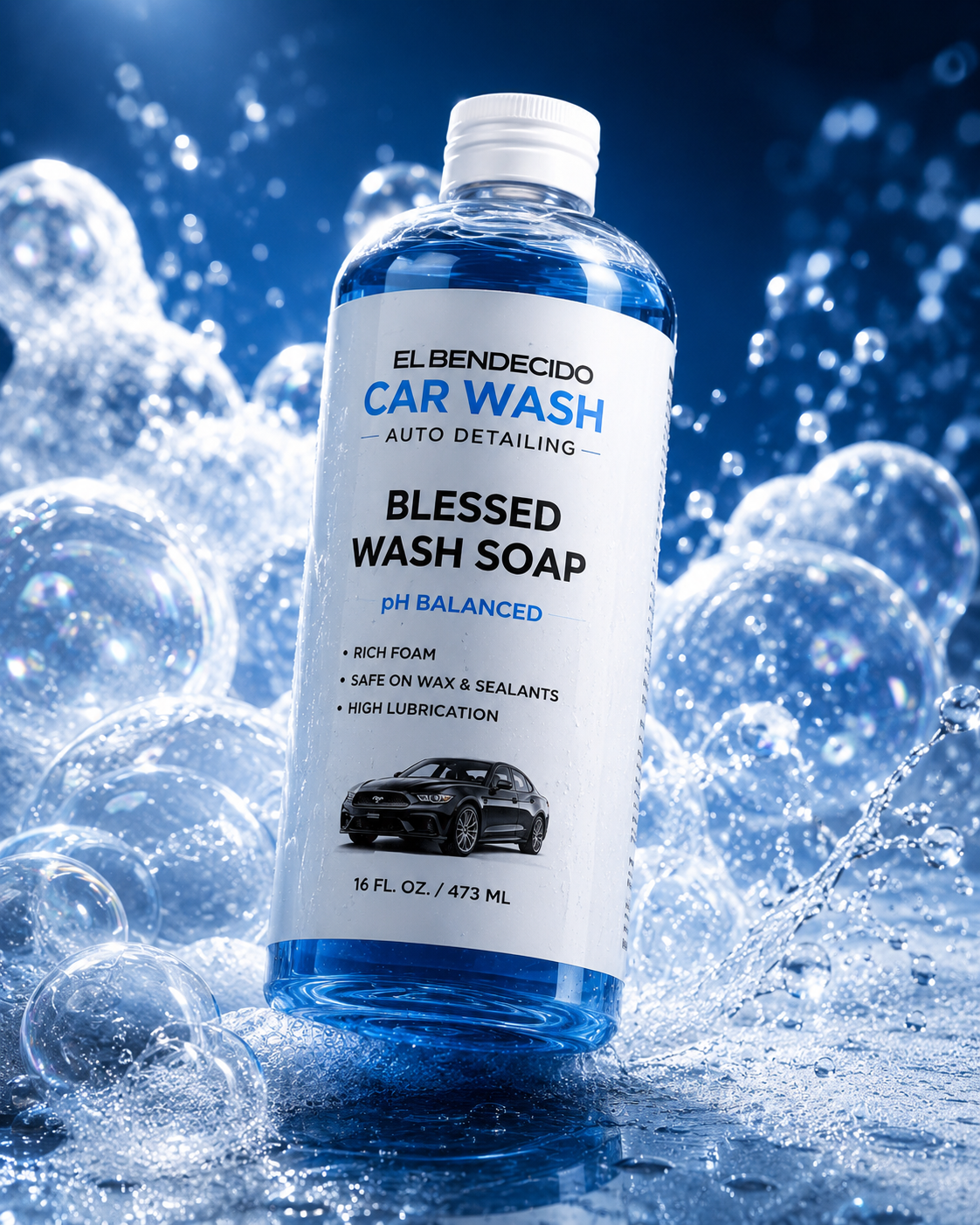 El Bendecido Blessed Wash Soap 16 oz product image