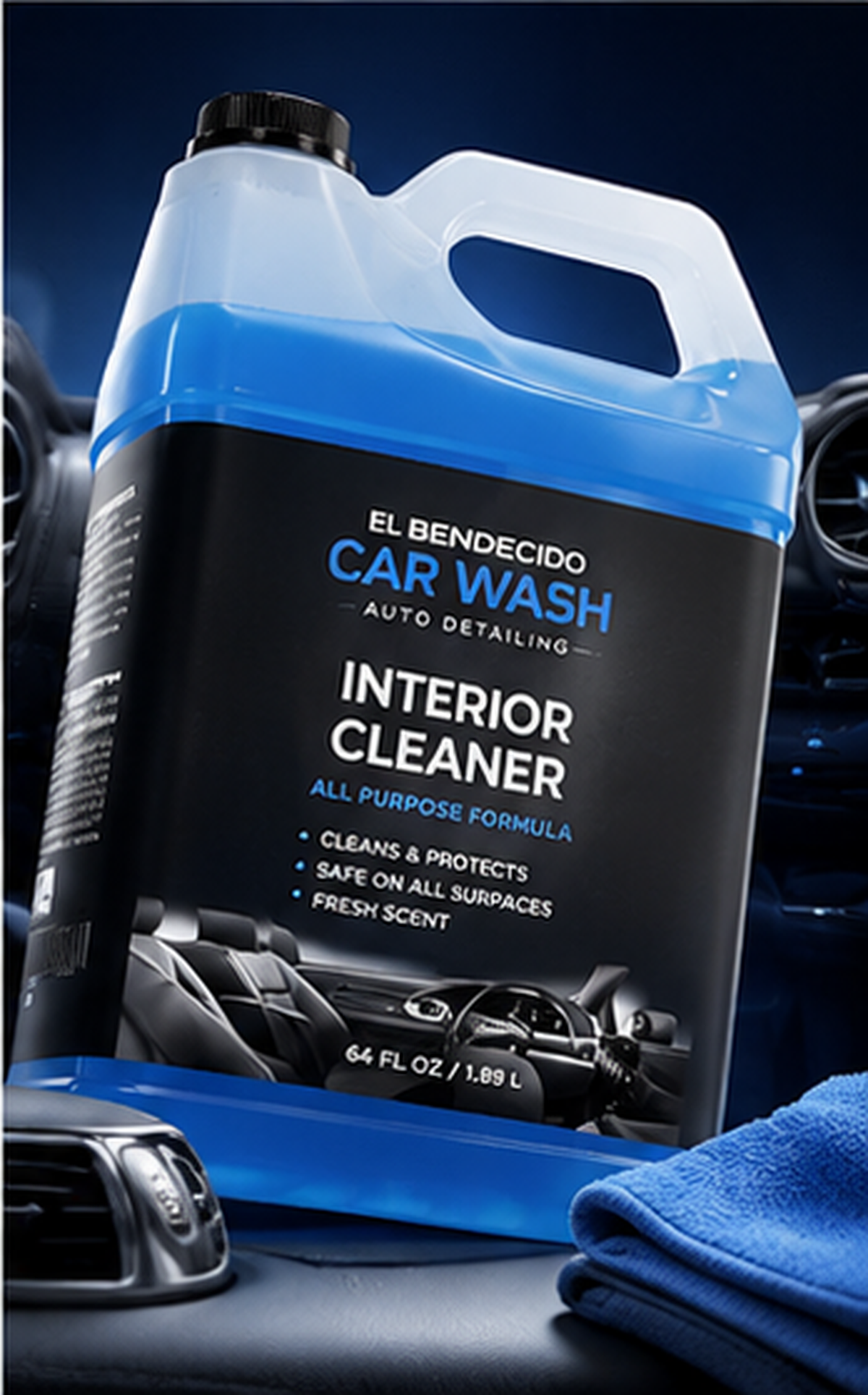 El Bendecido Blessed Interior Cleaner 64 oz product image